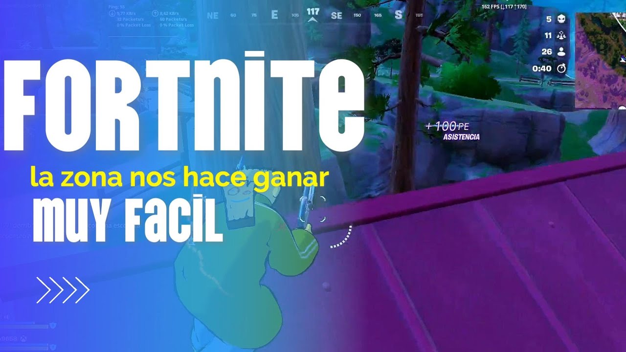 LA ZONA NOS DA LA VICTORIA//FORTNITE