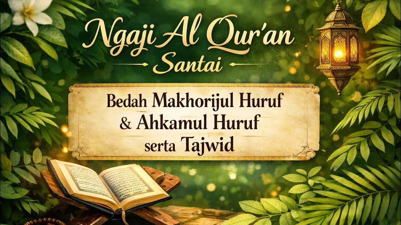 🔴 LIVE Belajar Ngaji Al-Qur'an. 06-03-2026