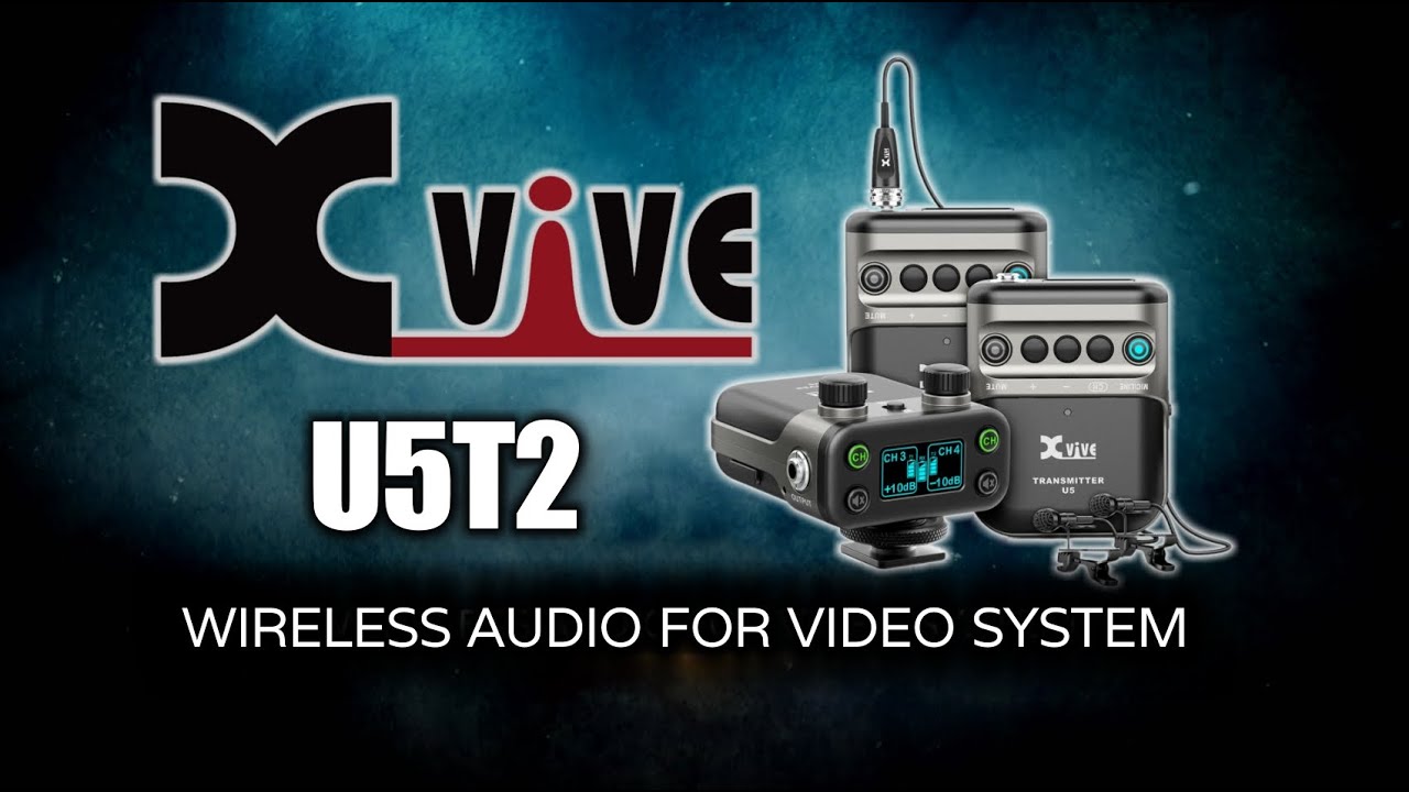 Xvive U5T2 Wireless Audio for Video System Demo - by Glenn DeLaune