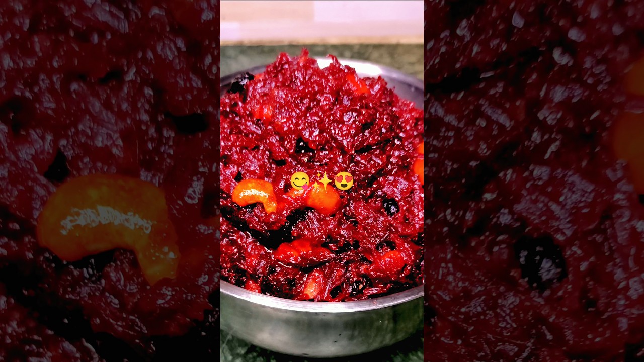 beetroot halwa recipe😋 | chukandar ka halwa | बीटाचा हलवा | चुकन्दर का हलवा | beetroot ka #halwa
