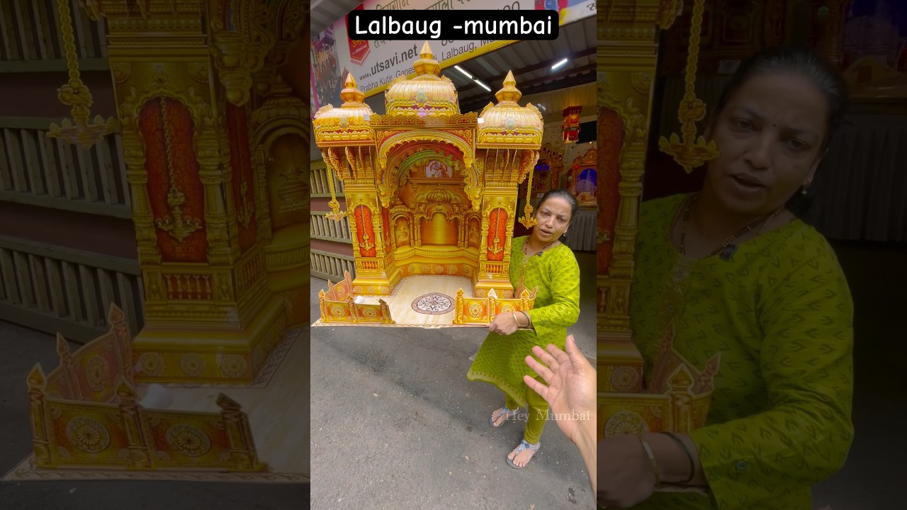 Mumbai Ganpati Makhar decoration at cheapest price... #shorts #short #mumbai