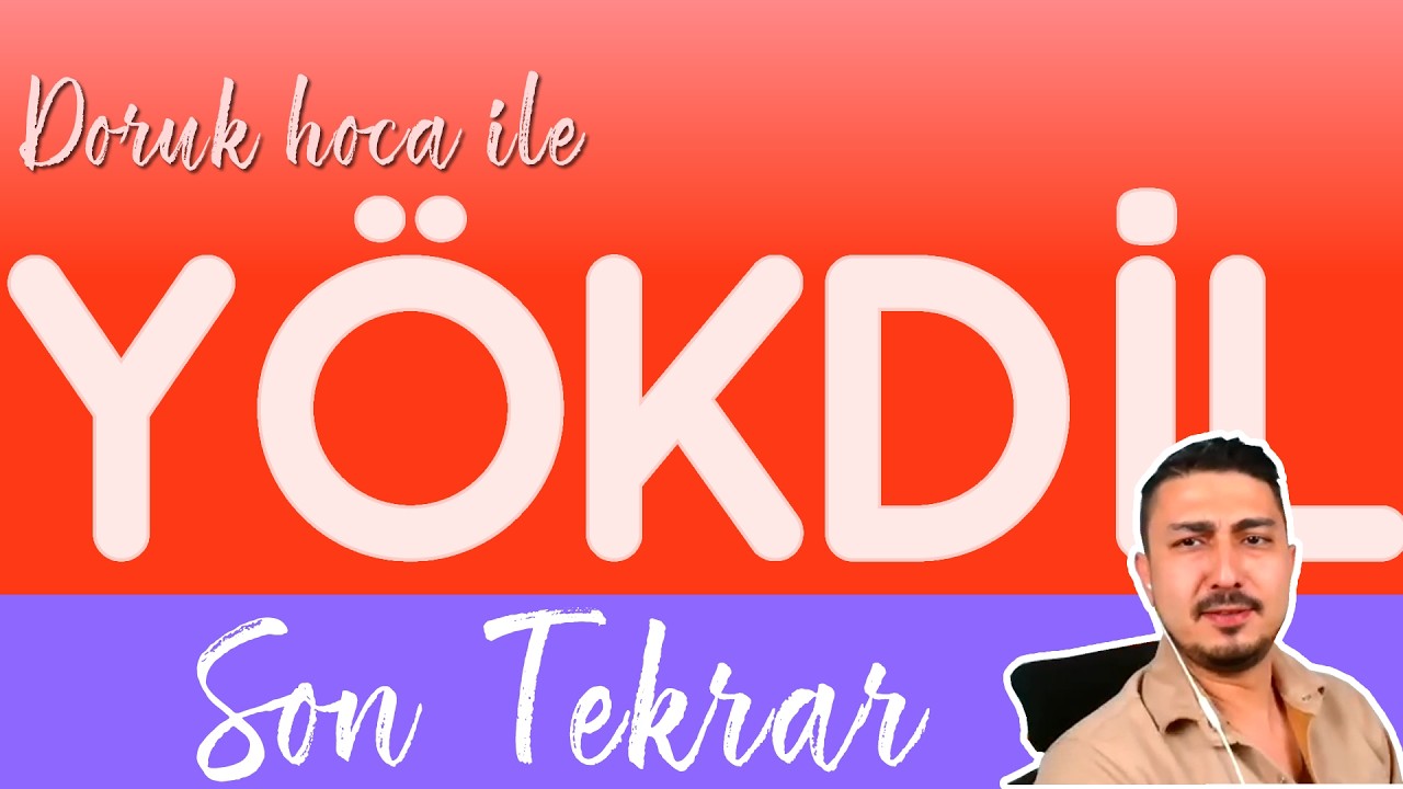 Doruk Hoca ile 2026 İlkbahar YÖKDİL Son Tekrar! #yökdil #yds #ydt