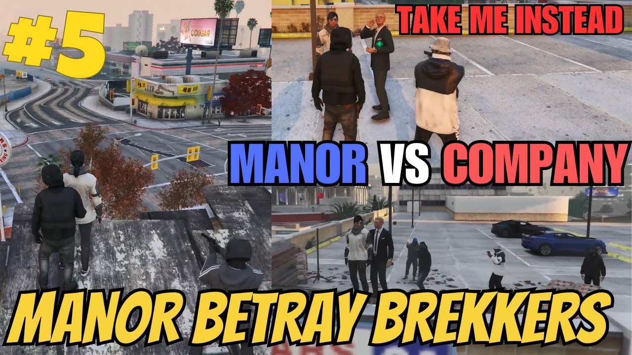 MANOR KIDNAP SWAN THEN BAIT BREKKERS, BETRAY THEM & CALL OTT FROM HER PHONE | NOPIXEL 4.0 GTA RP