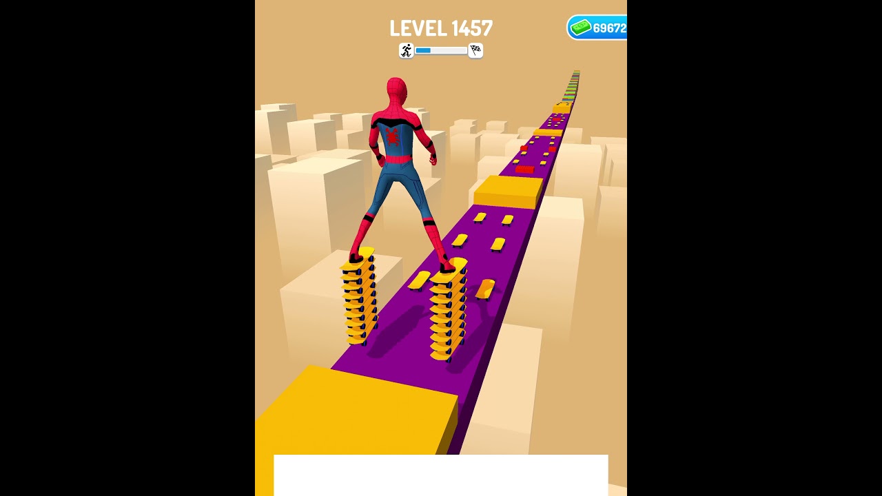 &rlm;Spiderman Skacker Stacker - Fun Mobile Gameplay #shorts