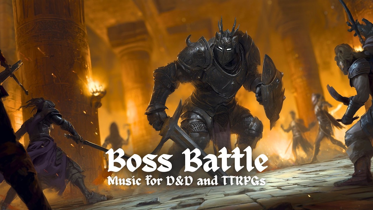 D&D Boss Battle Music – Epic RPG Combat Theme