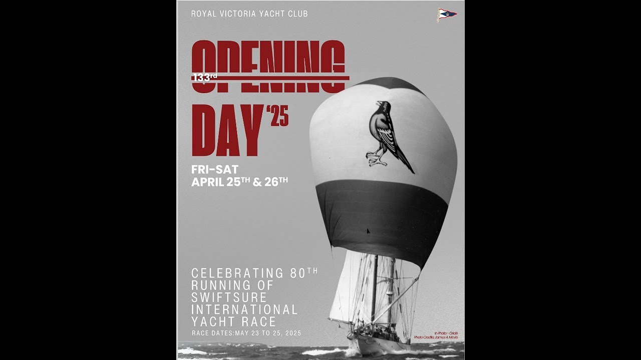 RVYC opening day 2025 view from a 2.4mR sailor perpesctive