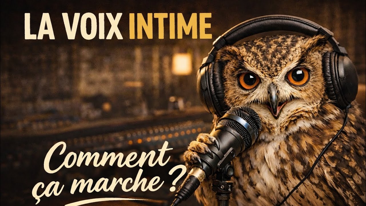🦉LA VOIX INTIME, COMMENT &Ccedil;A MARCHE? Une explication sur ma m&eacute;thode de travail singuli&egrave;re.