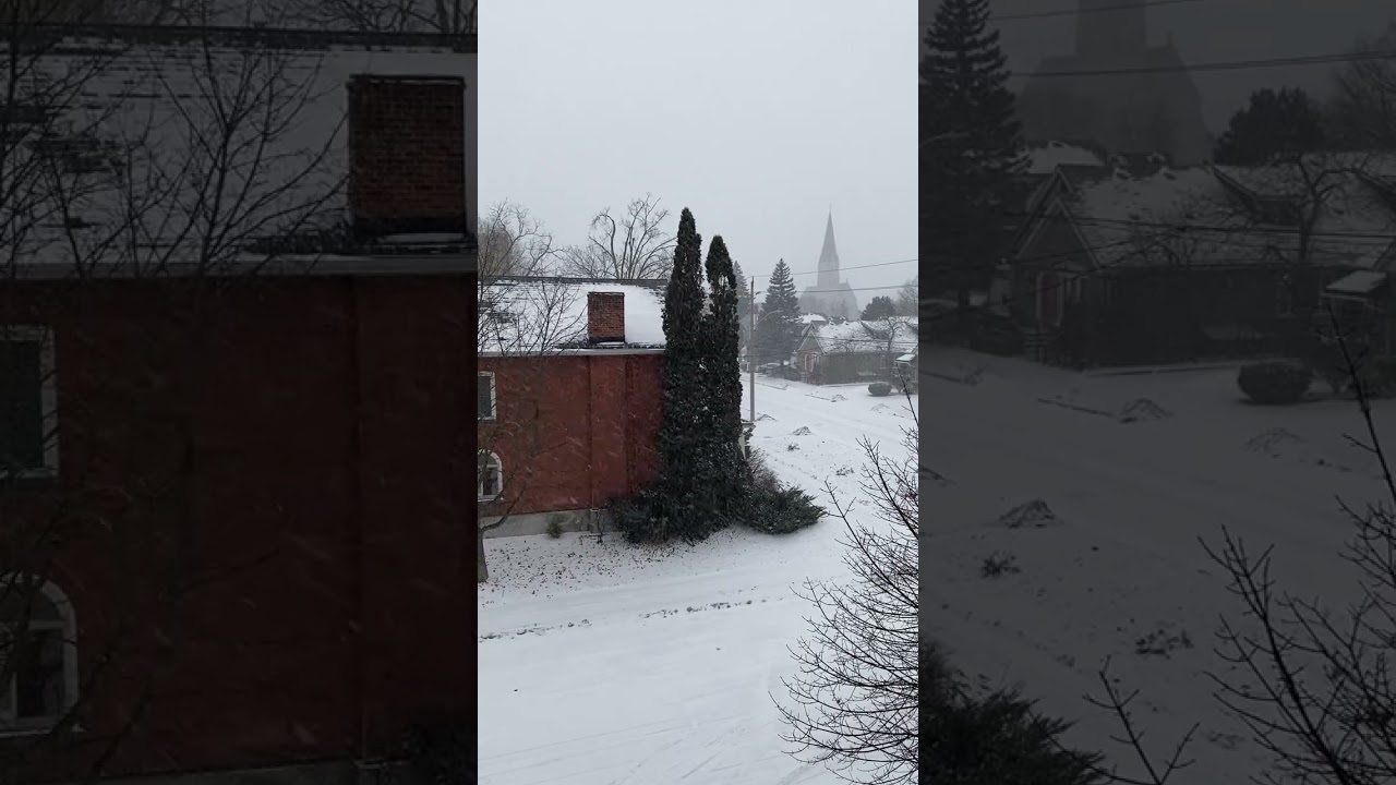 Boxing Day Blizzard Hits Belleville Cold, Windy and Snow