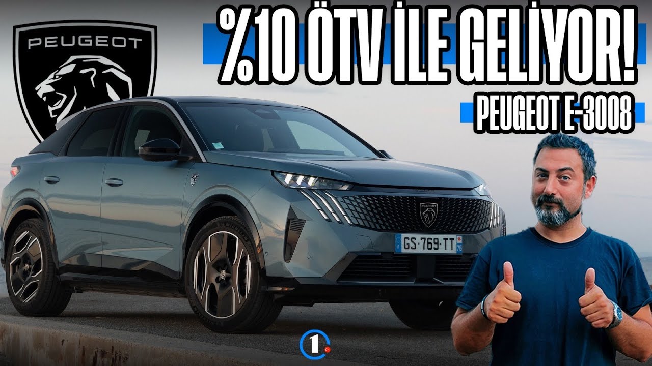 Peugeot E-3008 | Elektrikli C SUV İşleri Karıştıracak! | İlk Sürüş