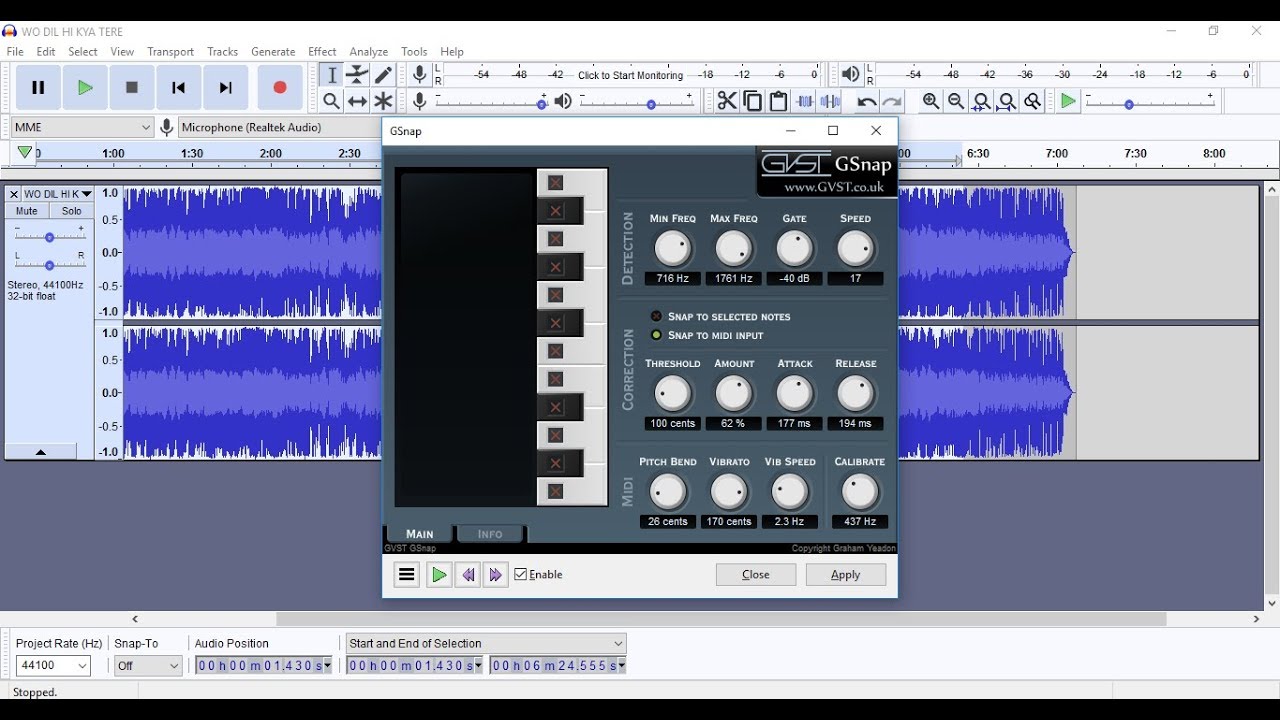 How To Download & Install GSNAP For Autotunning In Audacity.free AutoTune Plugin For Autotune voice