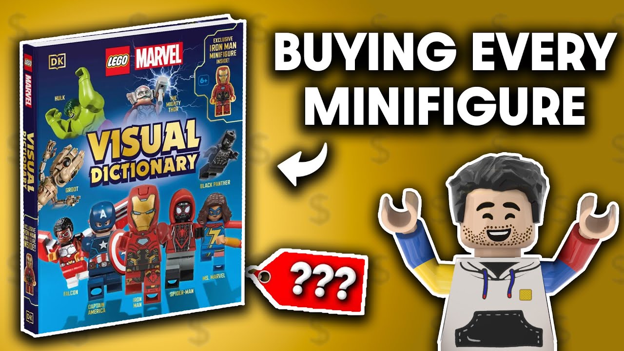 Собираем ВСЕ фигурки из LEGO Marvel Visual Dictionary