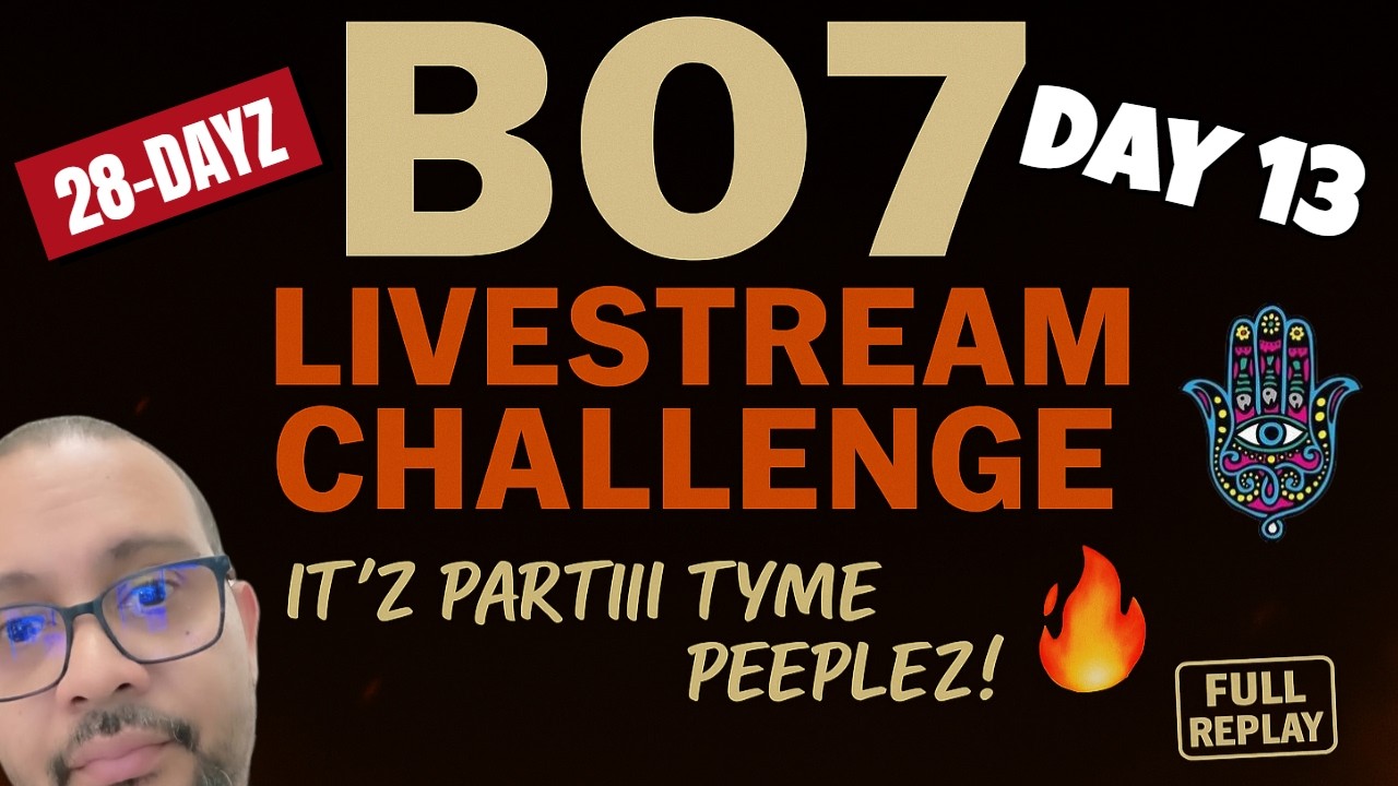 ROAD to 1K SUBZ 28 Dayz of LiveStreaming | DAY 14 of CALL of DUTY |IT'Z Partiii Tyme Peeplez🔥❤️