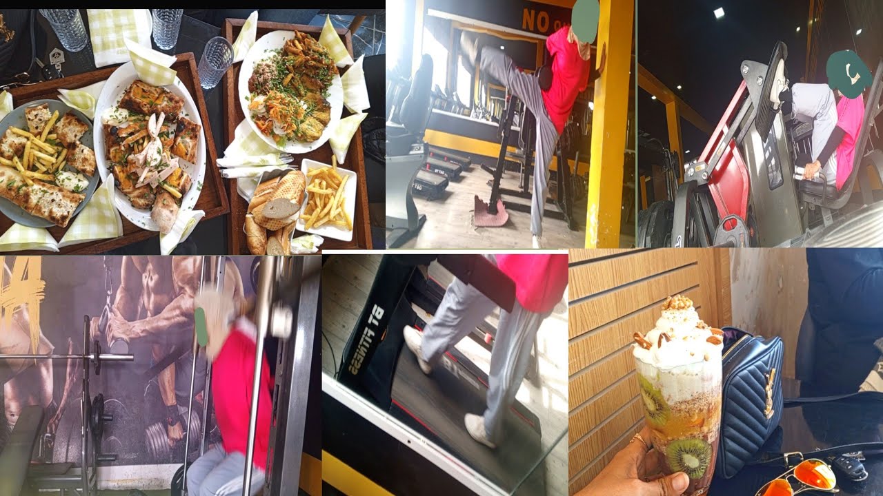 يوم راحة و فطور البرا مع خواتي 💕 تمارين ساق خفيفة 💪 توازن صحي وسعادة 😉❤