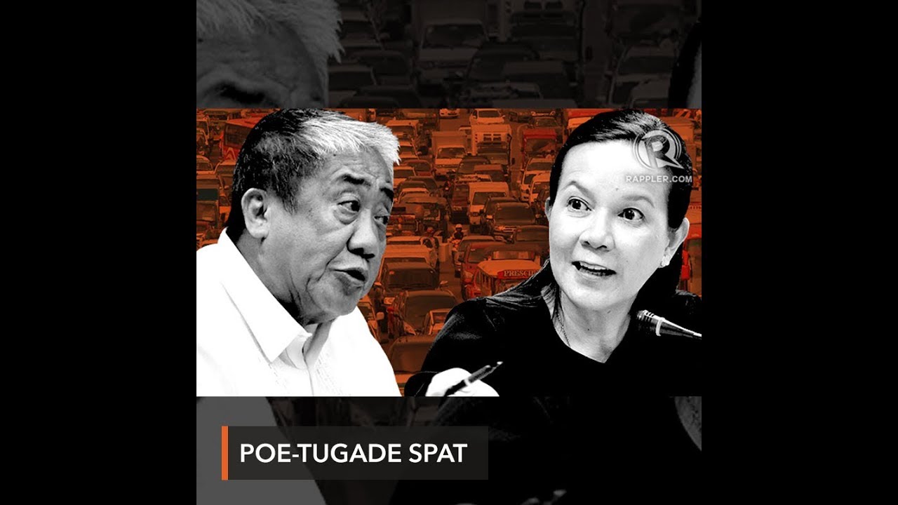 Poe-Tugade spat escalates: 'Underperforming' vs 'full of herself'