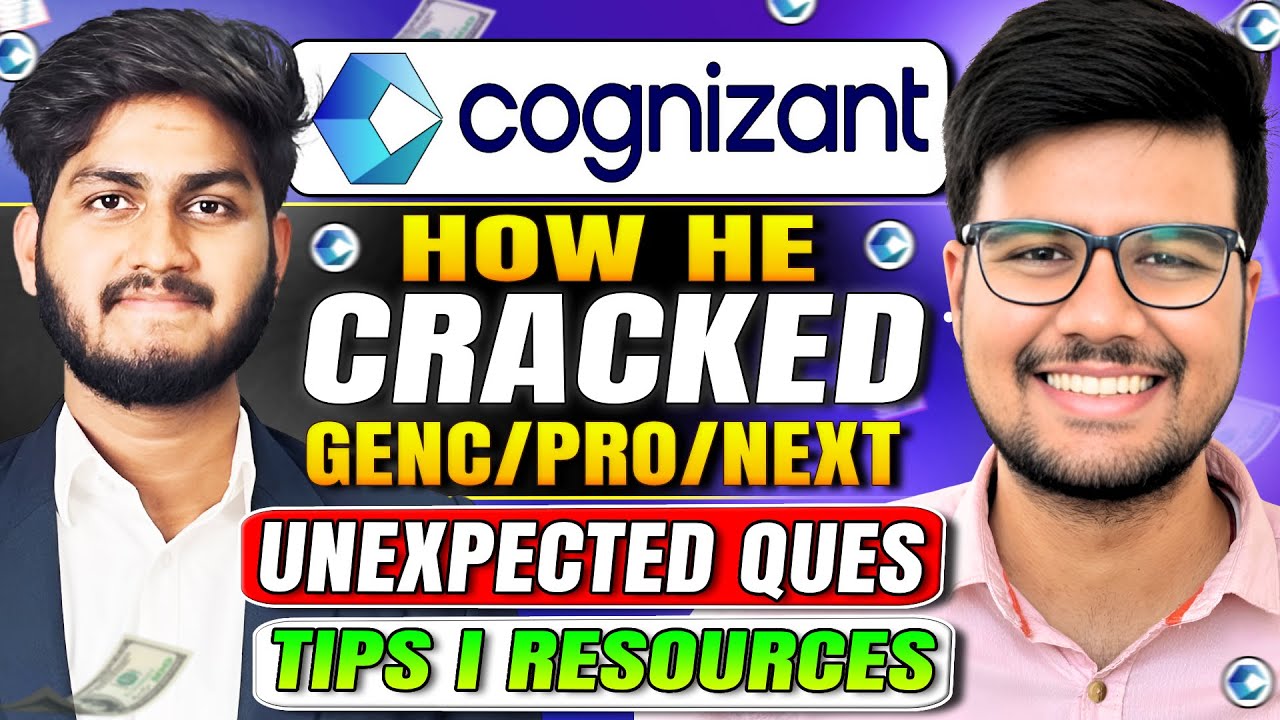🔥 How He Cracked Cognizant Interview | Latest Interview Experience