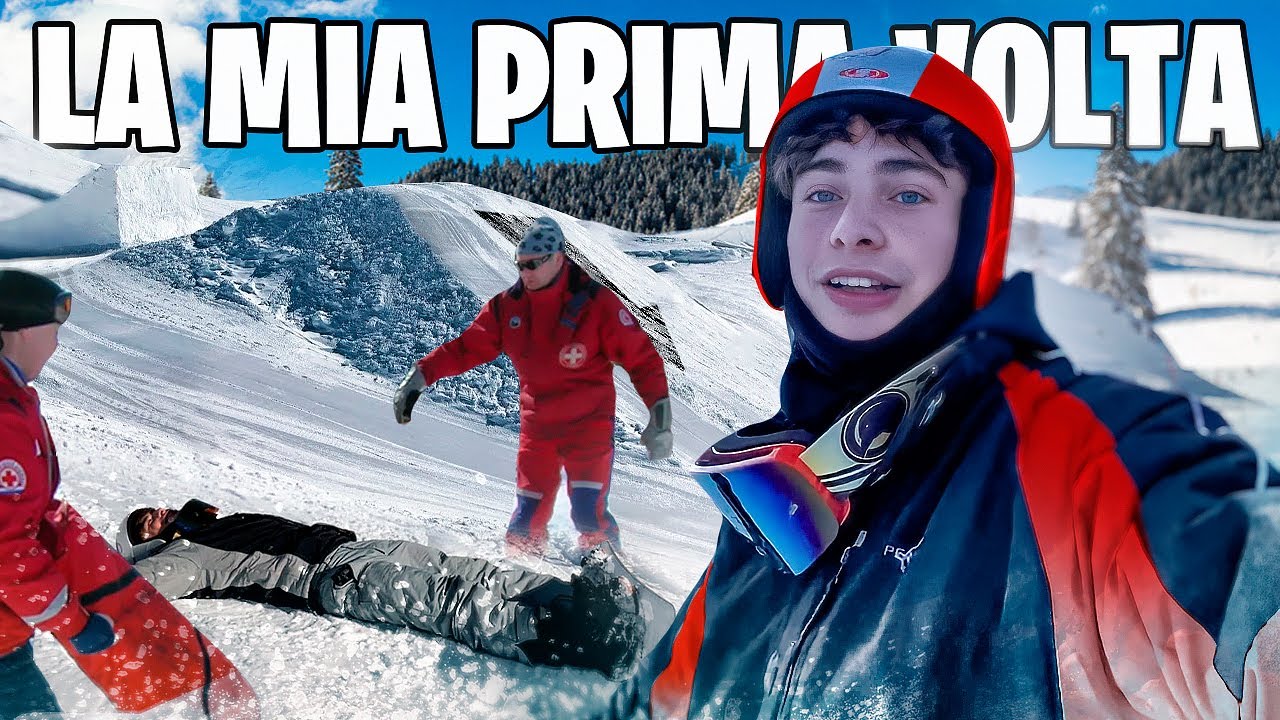 LA mia PRIMA VOLTA (sulla neve)