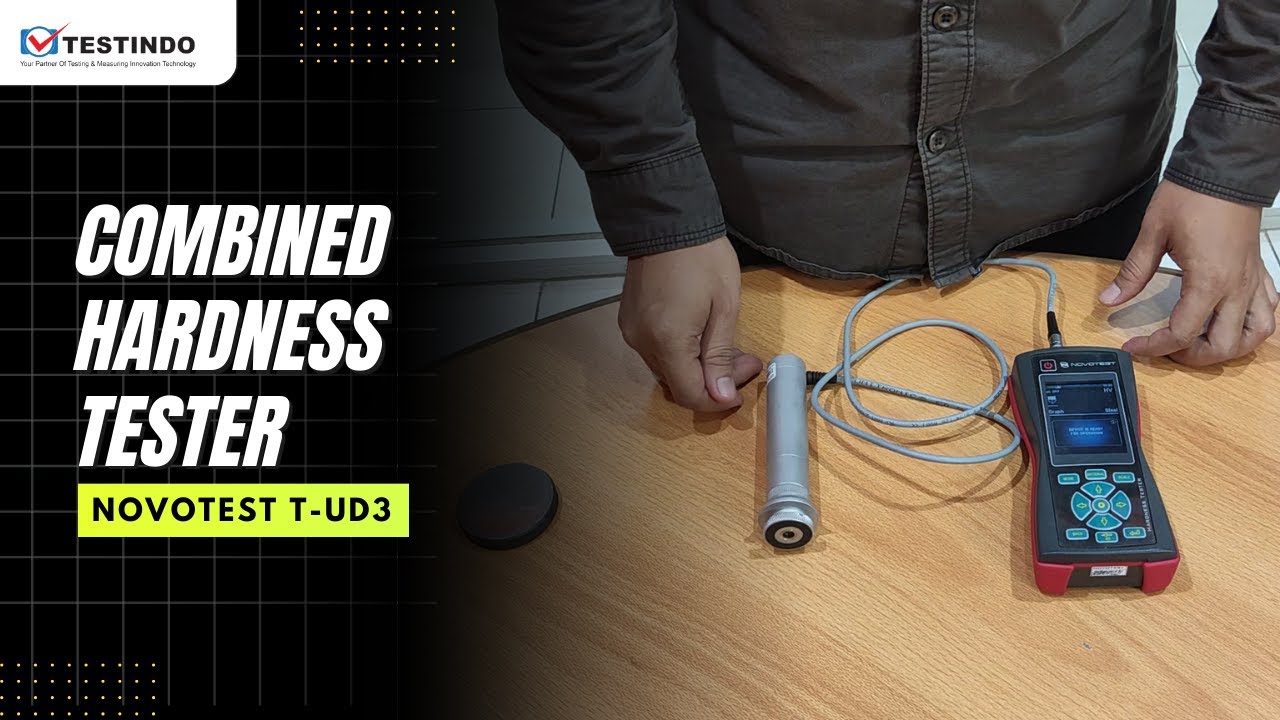 Pengujian Kekerasan Material Dengan NOVOTEST T-UD3