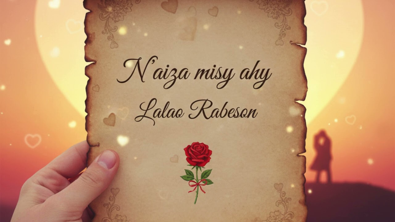 Lalao Rabeson - N'aiza misy ahy (Cover IA)