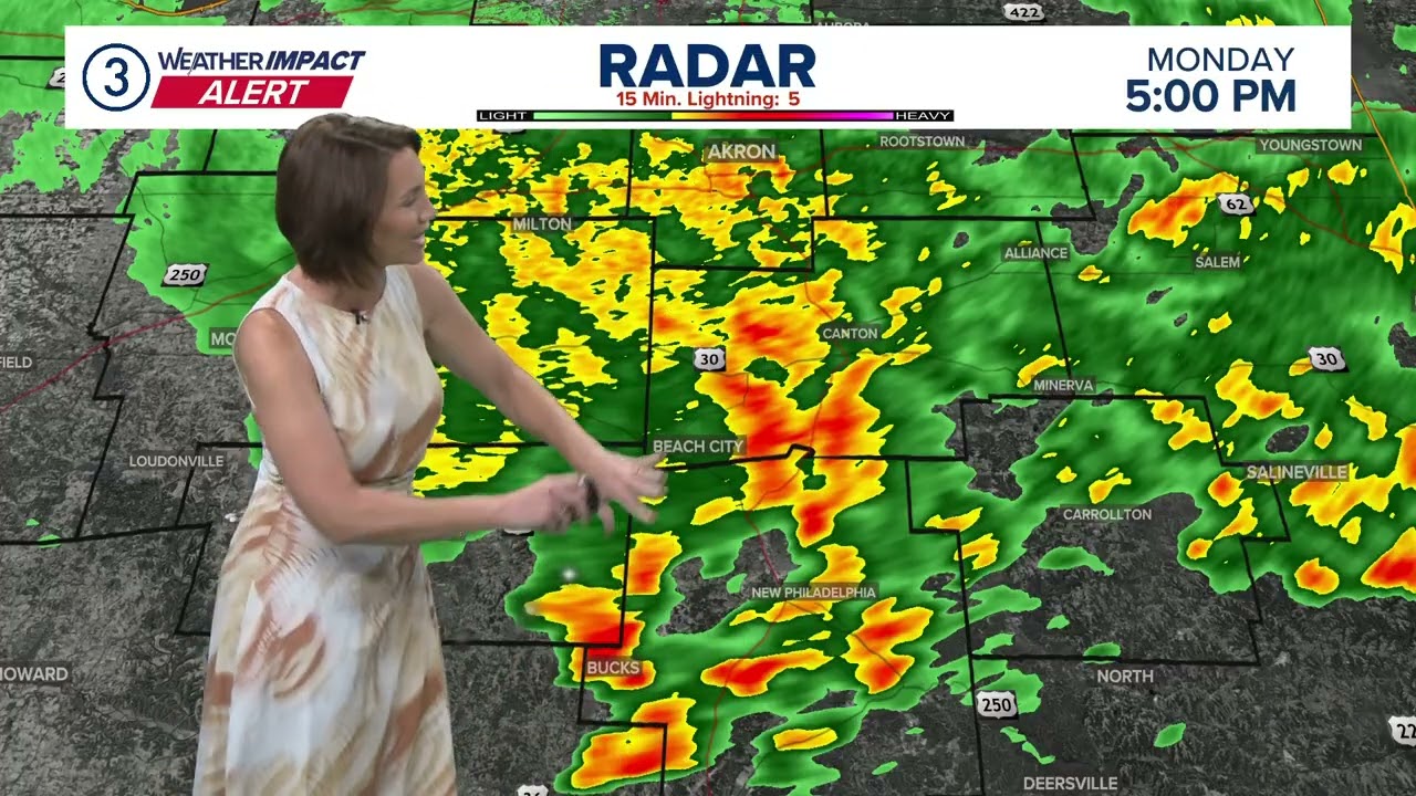 Cleveland area weather forecast | Sweet relief: rain is falling on Northeast Ohio