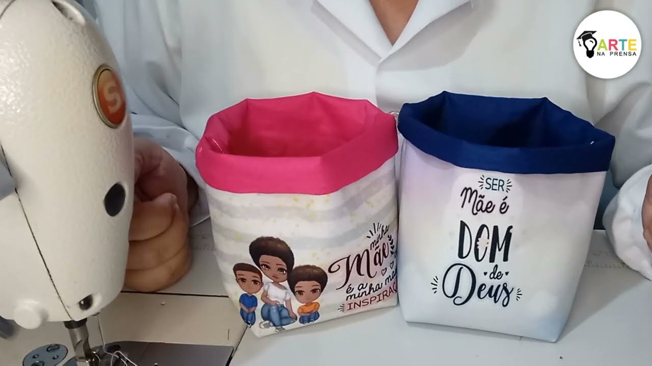 Como Fazer Cachepô Sublimação