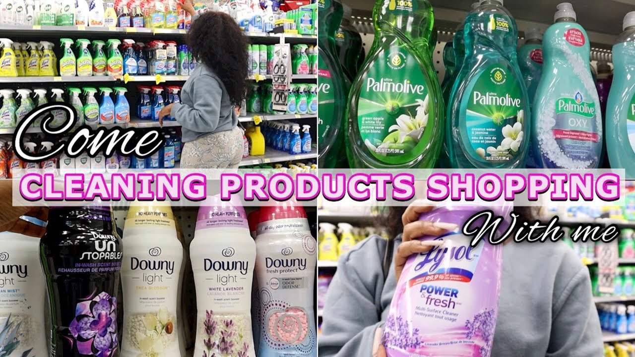 LETS GO CLEANING PRODUCT SHOPPING (ON A BUDGET!!) HAUL + Vlog at Walmart, Dollar Tree and Drugstore