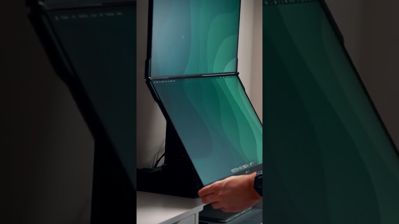 Is A Stacked Monitor Setup Worth It? #setup