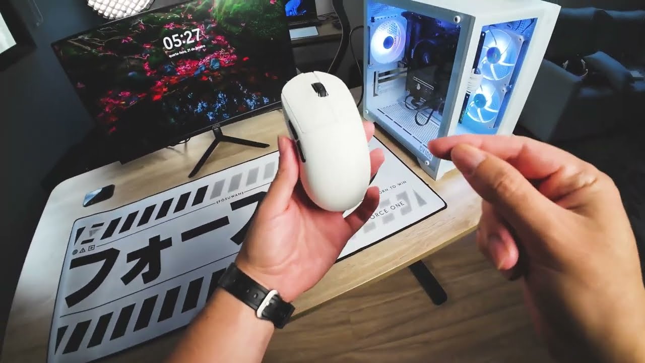 (POV) Montando um SETUP GAMER Branco Custo Benef&iacute;cio