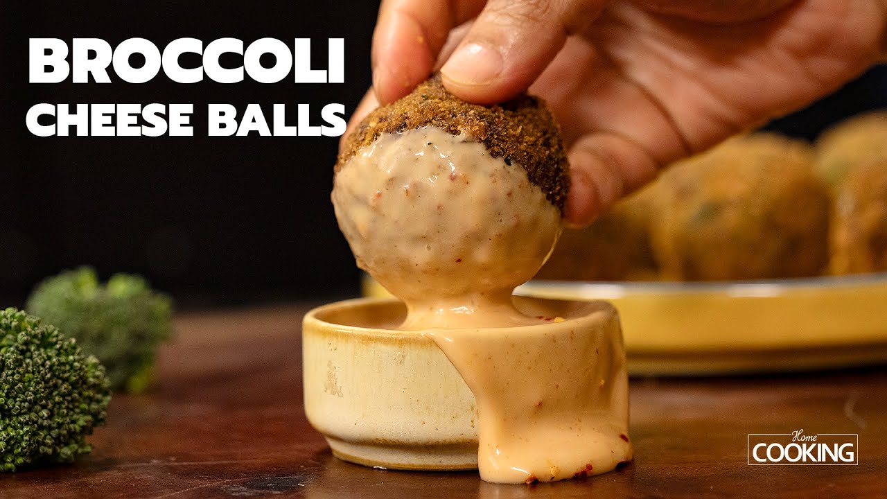 Broccoli Cheese Balls Recipe | Crispy Outside, Cheesy Inside | Quick & Healthy Snack Recipe