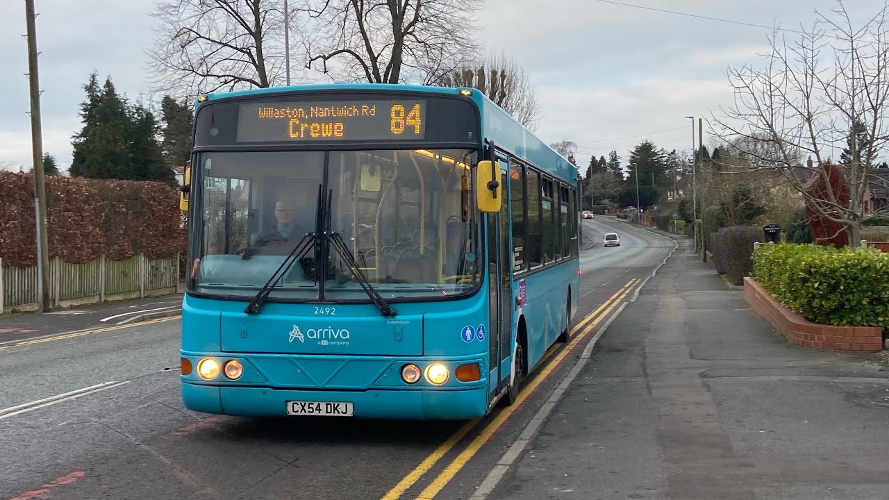 Arriva Wright Cadet CX54 DKJ - Small Kickdown Up Nantwich Road