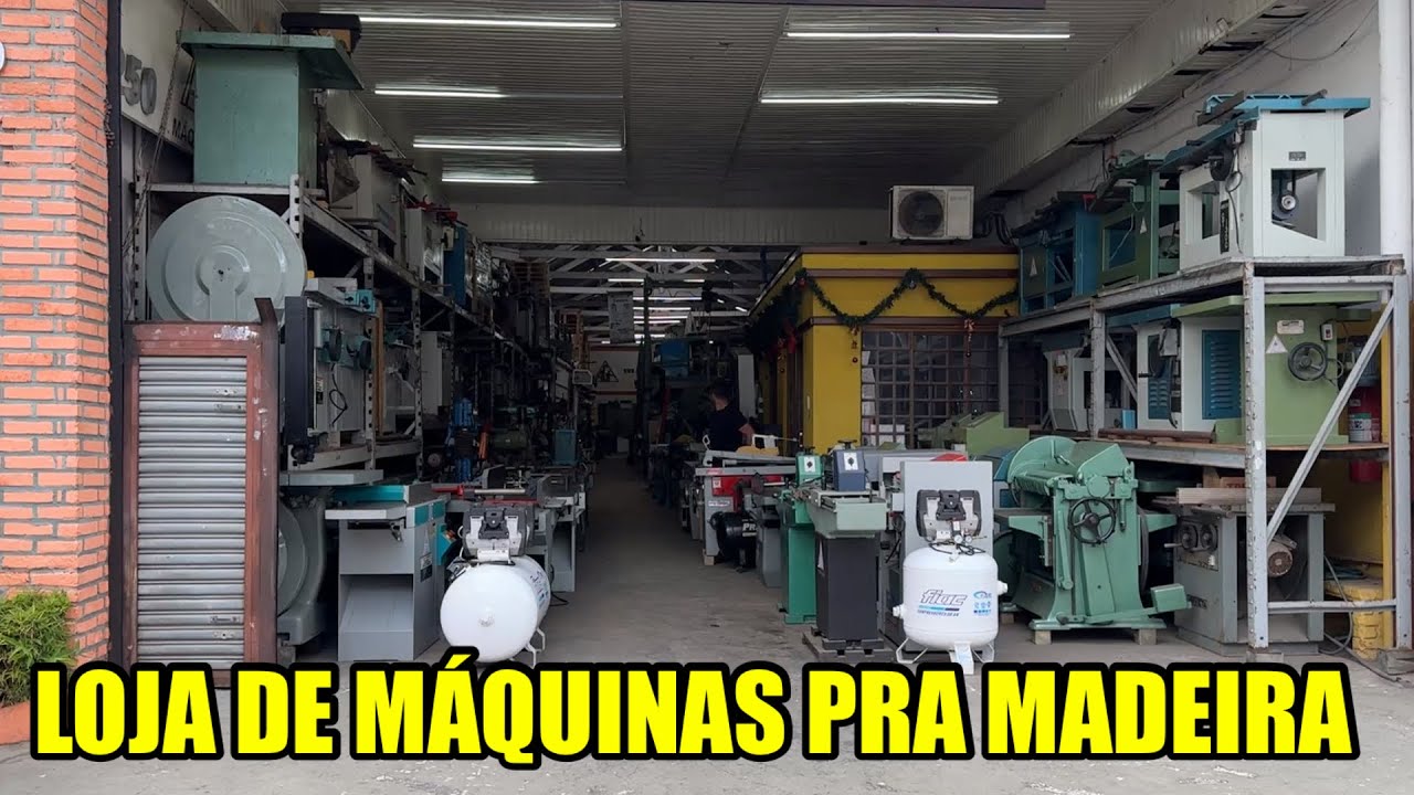 ENCONTREI ESSA LOJA S&Oacute; COM M&Aacute;QUINAS PRA MARCENARIA EM S&Atilde;O PAULO