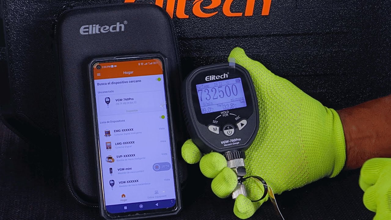 Cómo usar el medidor de vacío VGW-760 Pro Paso a Paso para Principiantes