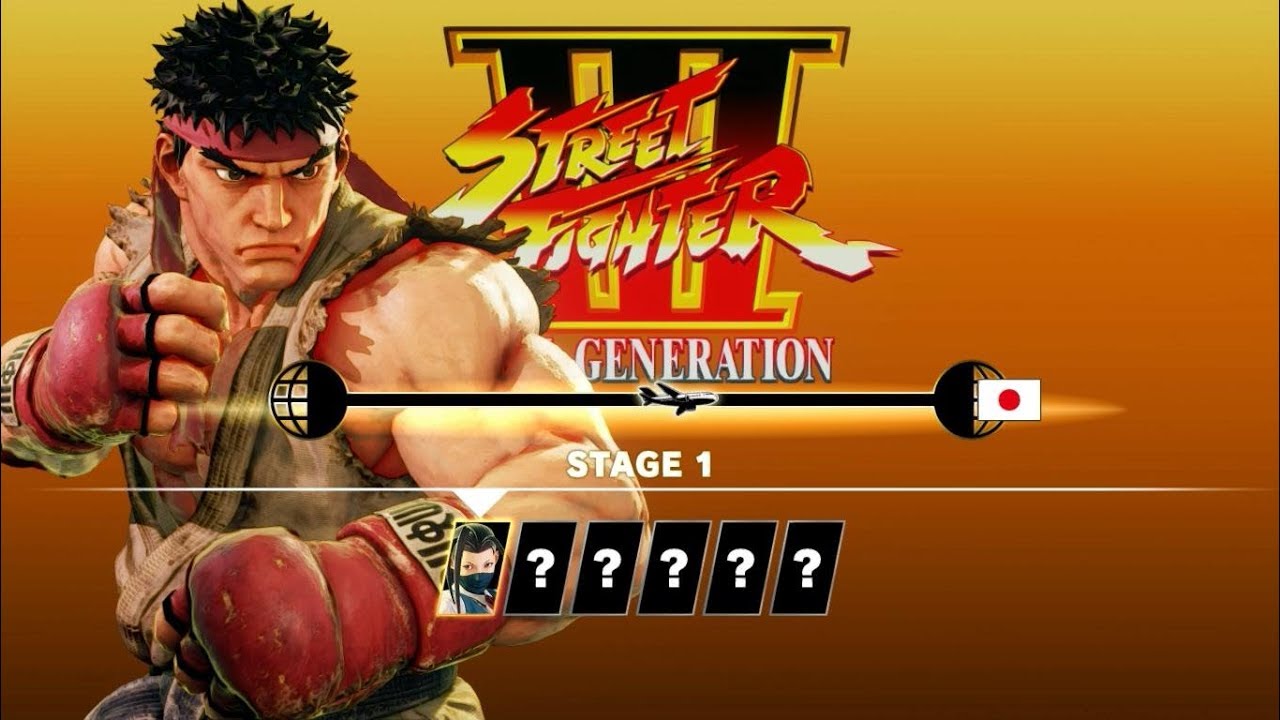 SFV AE - Ryu Arcade Mode (Full) [Street Fighter 3 Path]