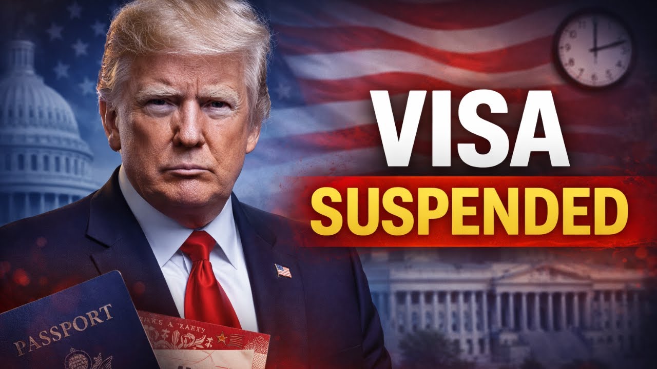 BREAKING NEWS: U.S. Suspends Immigrant Visas for 75 Countries | Are You Affected?
