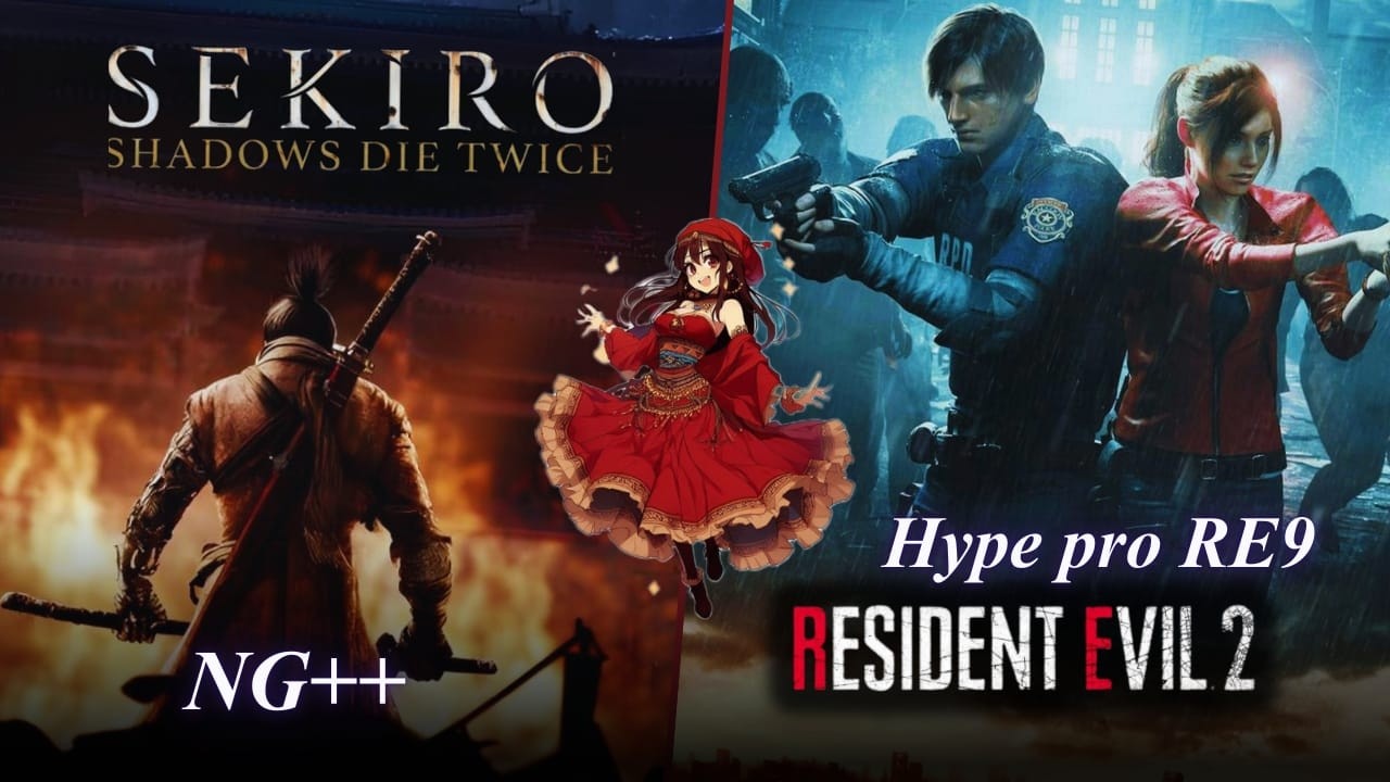 Sekiro - pro-player de Elden Ring joga 😨😱/ Resident evil 2 remake hype pelo RE9
