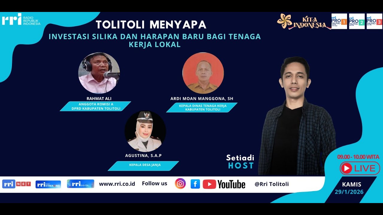 INVESTASI SILIKA DAN HARAPAN BARU BAGI TENAGA KERJA LOKAL