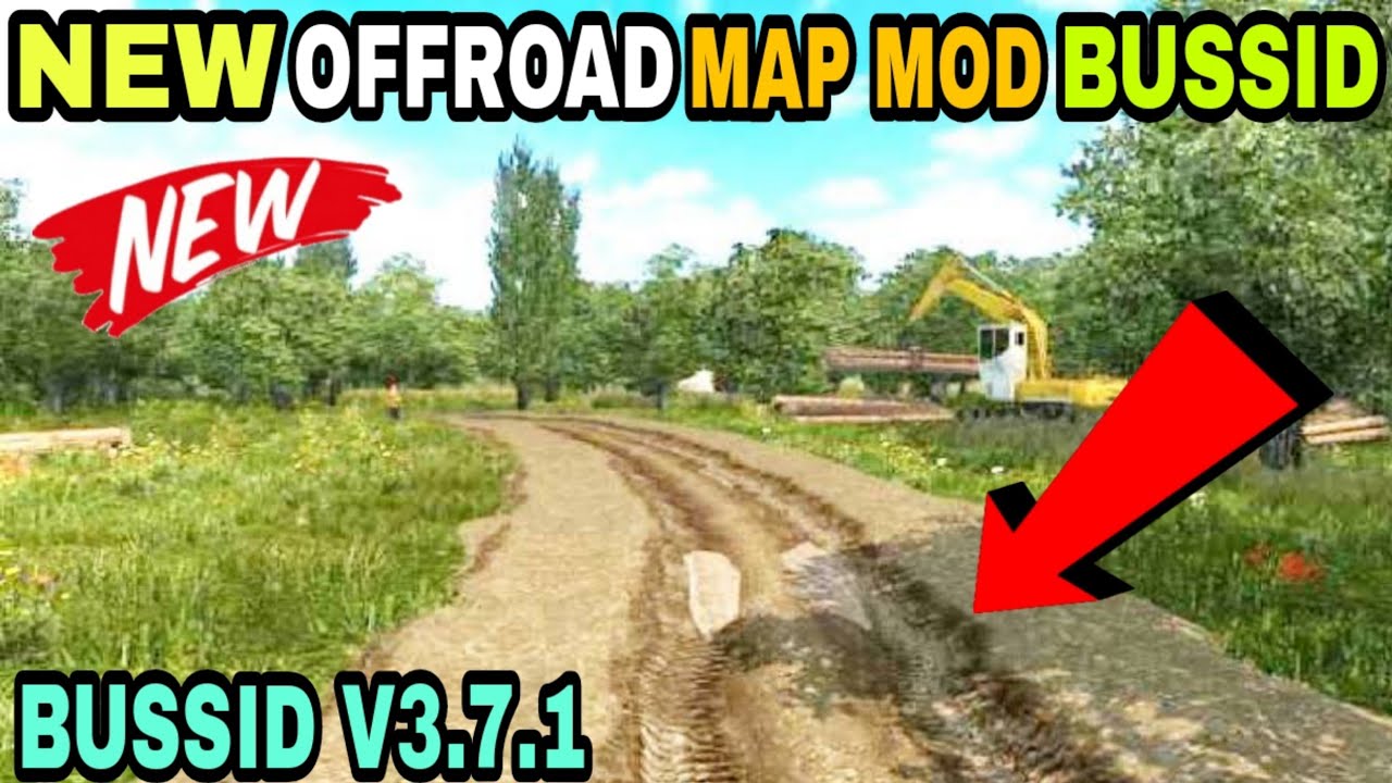 new offroad map mod for bussid | map mod bussid | mod map bussid | map mod 3.7.1 | new map mod .