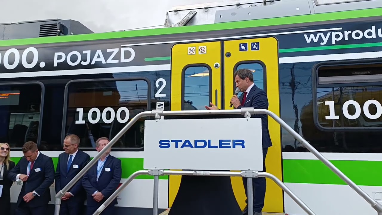 TRAKO 2025 1000 STADLER  FLIRT DLA KOLEI MAZOWIECKICH 