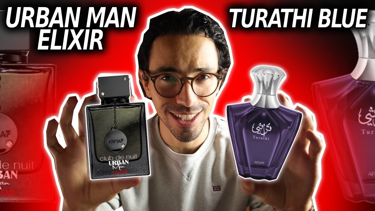 URBAN MAN ELIXIR vs TURATHI BLUE