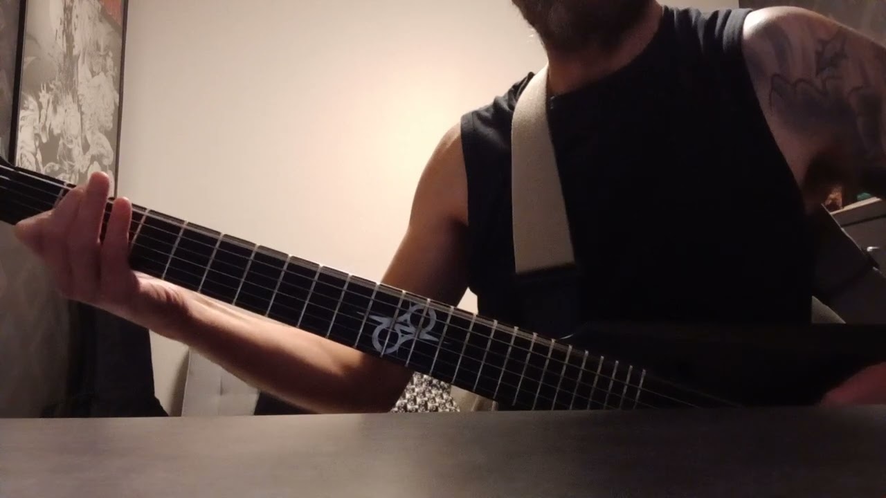 DAY OF SUFFERING (USA) - 04 - Engulfed In Darkness (The Eternal Jihad 1997) Guitar Cover