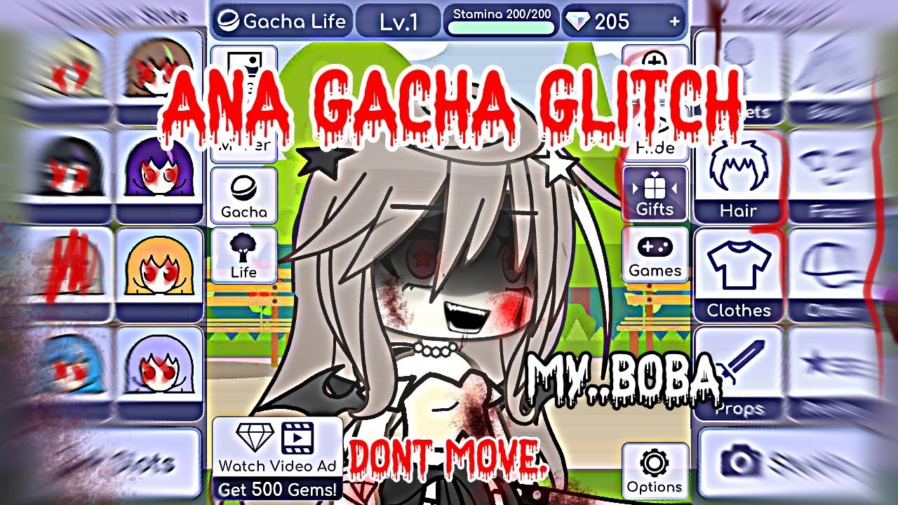 ANA GACHA GLITCH!???💀/ cr: @sam_justpink