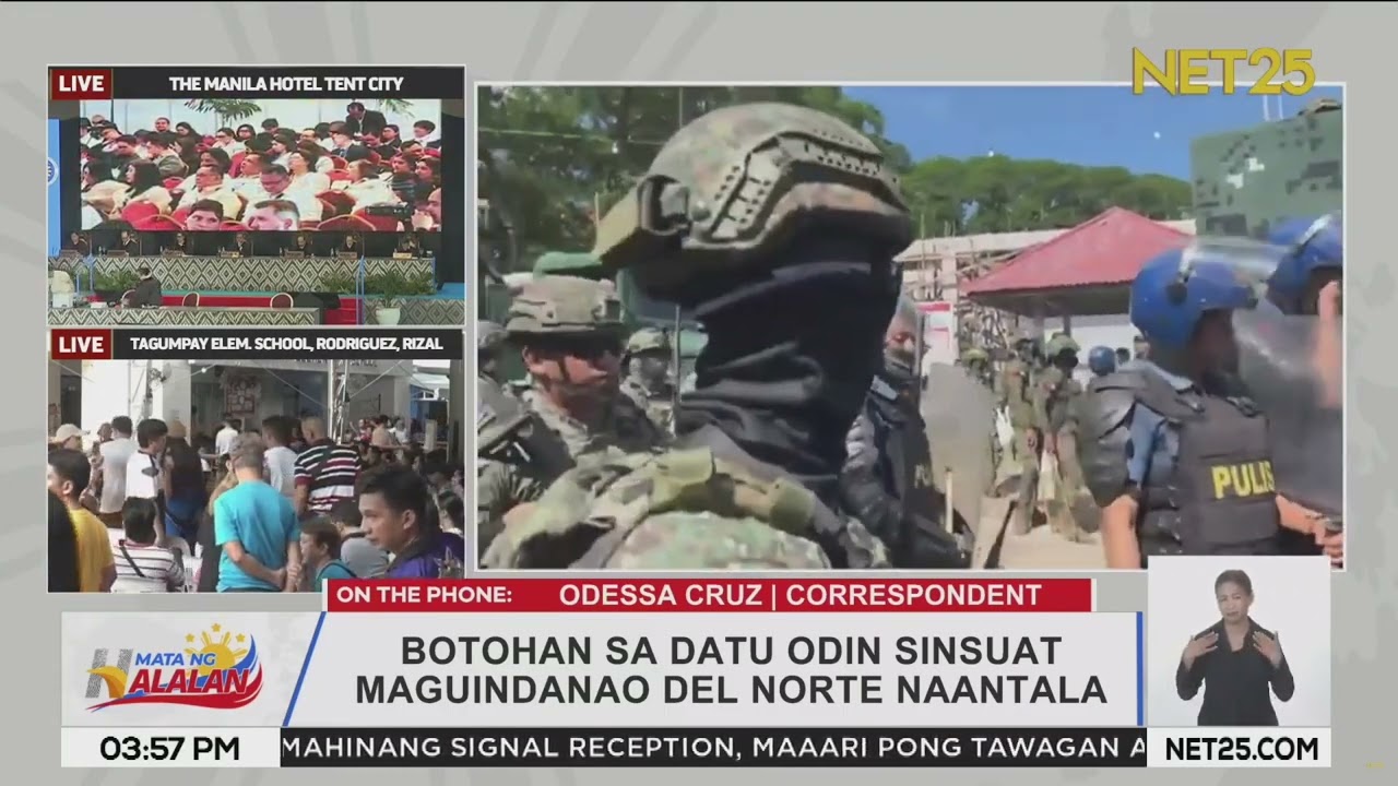 Halalan sa Maguindanao del Norte, naantala dahil sa aberya sa kagamitan | Mata ng Halalan