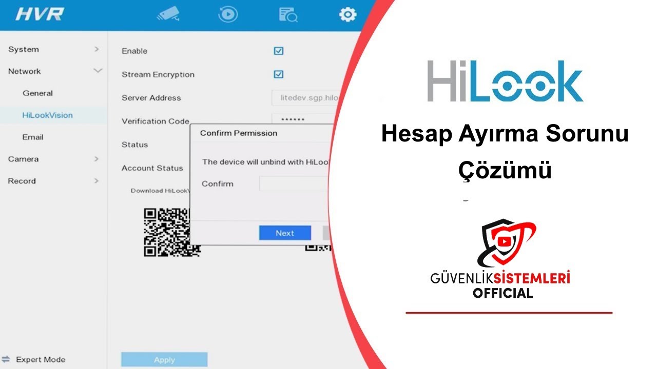 Hilook hesap ayarma sorunu ve çözümü