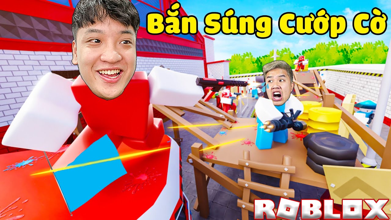 Bun Cùng Team bqThanh Tham Gia Trận Đấu Súng Cướp Cờ | Liệu Team bqThanh Có Giành Được Chiến Thắng ?