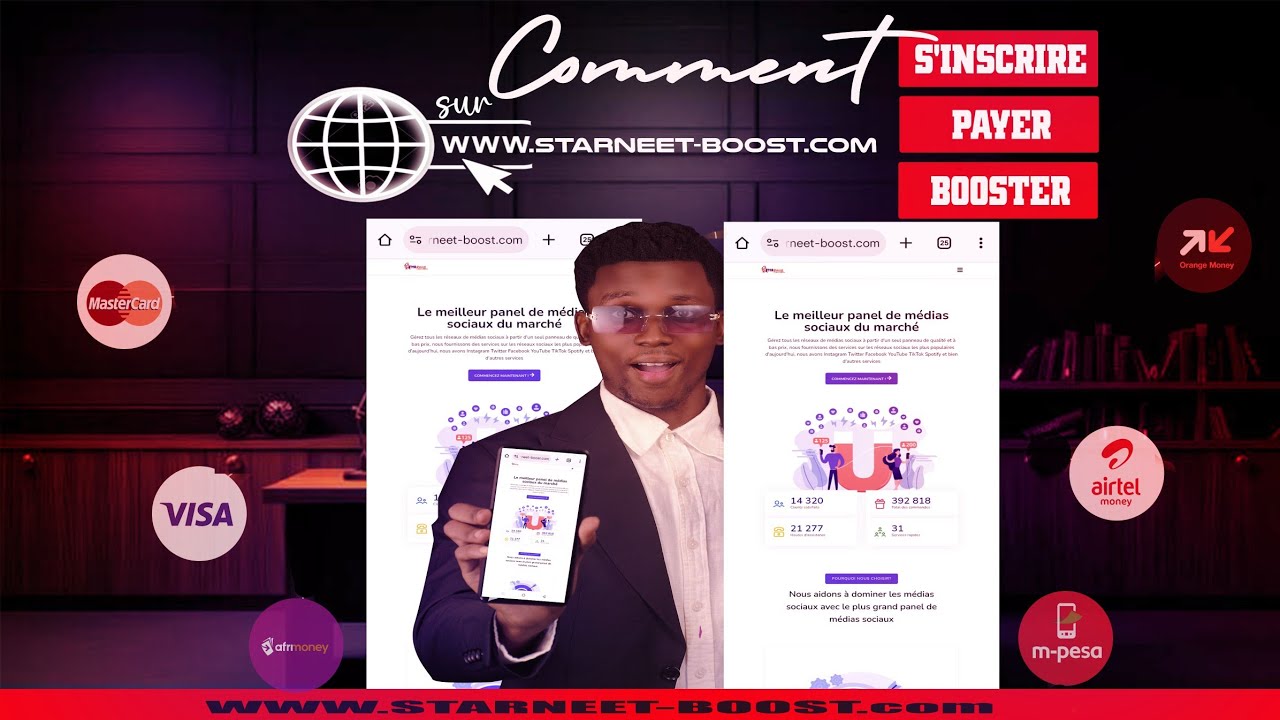 Comment s'inscrire, payer et booster sur starneet boost ( formation compl&egrave;te )