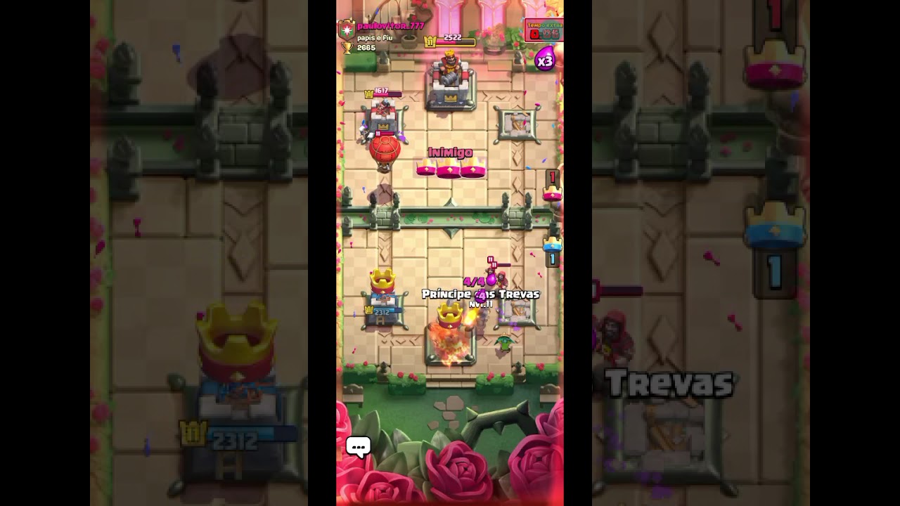 Clash royale com amigos!!!