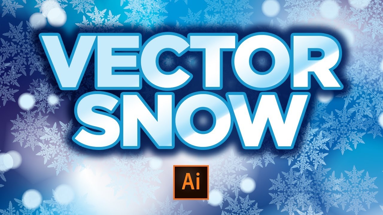Vector Snowflakes in Adobe Illustrator