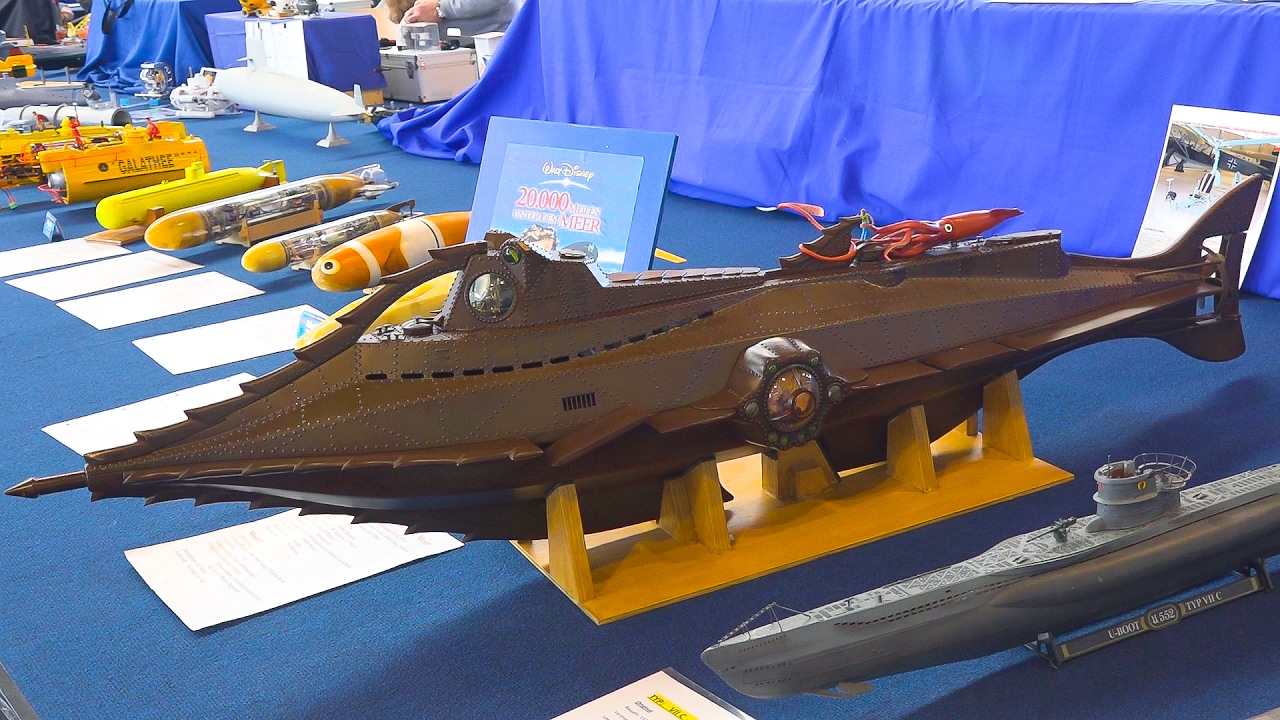 AWESOME RC SCALE MODEL SUBMARINES!! EXHIBITION  / Faszination Modellbau Friedrichshafen 2016