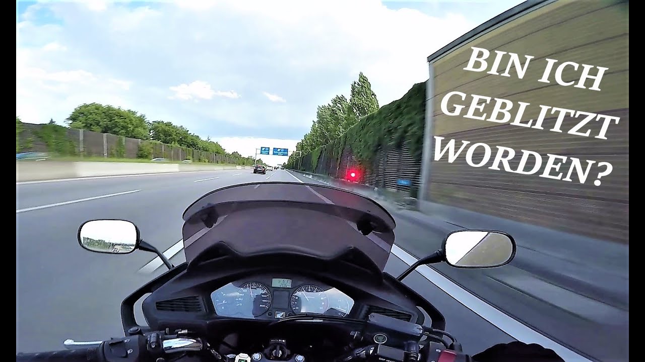 Probefahrt und direkt geblitzt? Ich fahre Honda Deauville