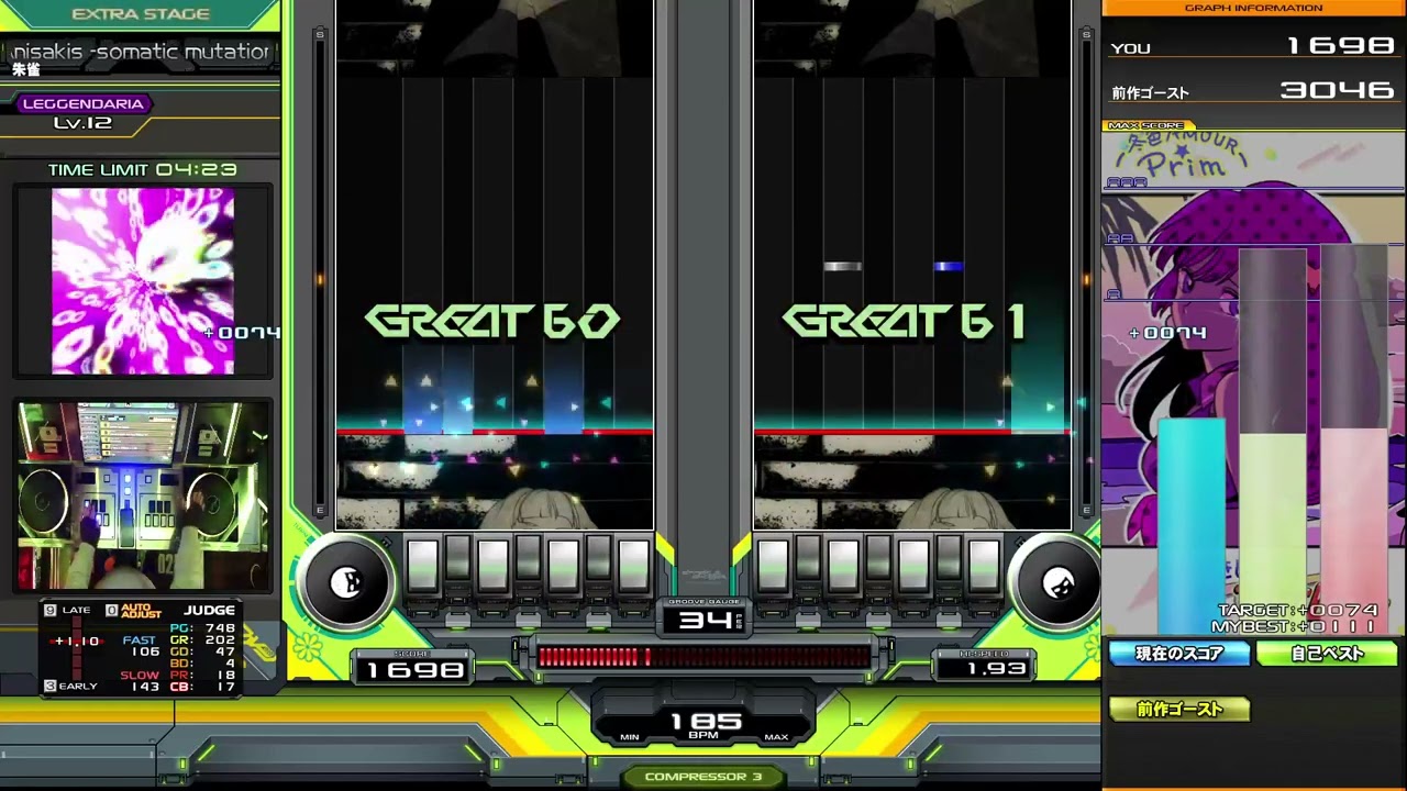 【beatmania IIDX】Anisakis -somatic mutation type