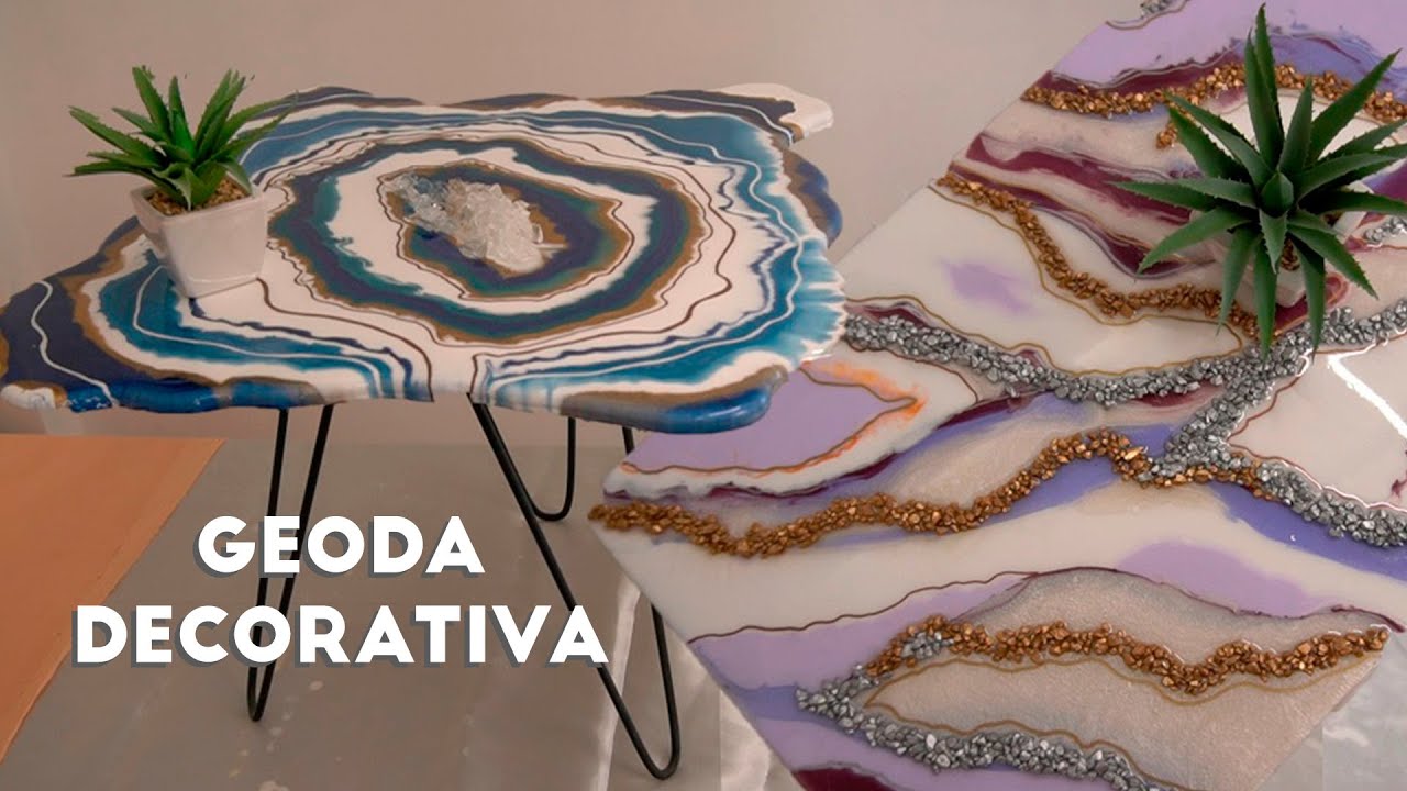 Haciendo Geoda Ep&oacute;xica con diferentes Efectos | Mesa de centro